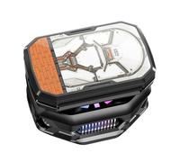 Ventola di raffreddamento mobile - Dissipatore di calore magnetico da 2,76 pollici | Radiatore posteriore con clip in ABS: dispositivo a semiconduttore alimentato a batteria che migliora le