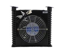 Ventola di raffreddamento olio idraulico AJ0510T-CA Pompa olio for tornio CNC AF0510T-CA Raffreddatore d'aria idraulico Applicazioni versatili(DC 12V)