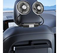 Ventola di raffreddamento per auto per sedile posteriore basso rumore doppia