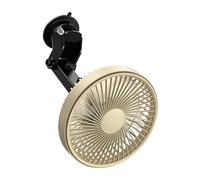 Ventola Di Raffreddamento Per Auto - Ventilatore Portatile Con In ABS Da 13,6 Cm 12V 24V | Ventilatore Con Circolatore D'aria Ad Alta Velocità | Accessorio Per Cruscotto Girevole | Forte