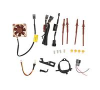 Ventola di raffreddamento per console di gioco DC Kit di montaggio per stampa 3D silenzioso Mini radiatore senza spazzole