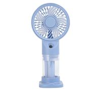 Ventola di raffreddamento per esterni, spray d'acqua, supporto regolabile con nebulizzazione fine, per patio e giardino, motore silenzioso + serbatoio grande, portatile, per il calore estivo