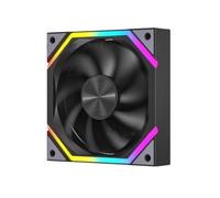 Ventola di raffreddamento per PC - Radiatore di casi Argb da 120 mm, unità di flusso d'aria ad alta velocità silenziosa | Ventilatore intelligente a scatola regolata dalla temperatura con montaggio