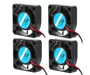 Ventola di Raffreddamento per Stampante 3D Parti di Assemblaggio da 4 Pezzi Makerbot Ashata Ad Alta velocità Raffreddamento a 12 Volt Ventole per Case da 40 Mm X 10 Mm 12 V 7000