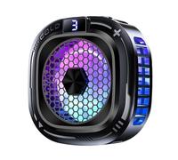 Ventola di Raffreddamento per Telefono - Dissipatore termico silenzioso da 10W - Dissipatore Di Calore A 3 Livelli Per Telefono Con Luce RGB,Live streaming di giochi, visione TV, donne e uomini