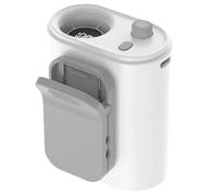 Ventola di raffreddamento personale portatile - Ventilatore da cintura - Mini display digitale a batteria - regolabile per casa, camera da , ufficio, interno, esterno, estate, viaggi, campeggio