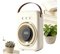 Ventola di raffreddamento personale ricaricabile della foschia 100 velocità | Serbatoio d'acqua da 160 ml Ventilatore portatile con nebbia d'acqua per la casa camera da letto dormitorio all'aperto