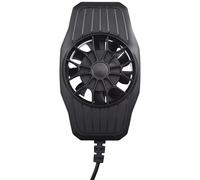 Ventola di raffreddamento portatile per cellulare, S50, ventola di raffreddamento ABS 5000 giri/min, a basso rumore, alimentazione USB, 45,4 g, perfetta per lo streaming