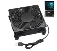 Ventola di Raffreddamento Router - Ventola di Raffreddamento USB per Router Box | Raffreddatore Ad Alta Flusso d'Aria per PC, TV, Computer Portatile