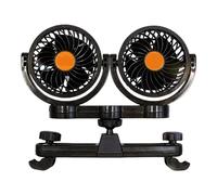 Ventola di raffreddamento sedile posteriore, ventilatore sedile posteriore auto - Ventola di raffreddamento del sedile auto - doppio vantaggio regolabile portatile regolabile per bambini,
