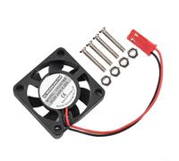 Ventola di raffreddamento silenziosa 30 x 30 x 7 mm per Raspberry Pi 4 Pi 3 B Plus Pi 2 e Pi con interfaccia terminale all-in, prestazioni di lunga durata, fino a 30000 ore di vita (1 pezzo)