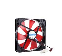 Ventola di raffreddamento silenziosa for case PC da 12 V, 140 mm, 2 pin, radiatore CPU, accessori for ventole for computer, ventola for computer CUP da 120 x 120 x 25 mm(14X14CM_NO RGB)