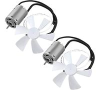 Ventola di ricambio per camper da 15,6 cm, 2 pezzi per ventola di ricambio per camper, con motore per ventilatore da viaggio