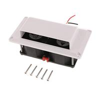 Ventola di scarico per roulotte, camper, rimorchio, lato interno, ventilazione, 12 V, bianco