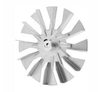 Ventola di scarico per stufa a pellet, 10,2-1,9 cm, per HarmanAccentra | Diametro 120 mm con foro da in in / 7,95 mm, metallo resistente al calore, blocca le vibrazioni del motore della stufa e il
