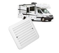 Ventola di sfiato laterale per campe, 5,51 x 5,12 x 1,77 pollici in plastica ABS Griglia di uscita di ventilazione per campe versatile per campe Rimorchio Barca Caravan Yacht