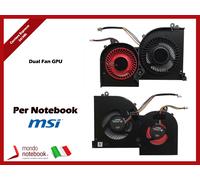 Ventola Dual Fan GPU Fan MSI Stealth Thin GS65 P65 Stealth Pro GS63 GS73 Vers 1
