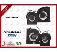 Ventola Dual Fan Notebook Compatibile MSI BS5005HS