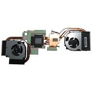 Ventola e dissipatore di Calore per CPU e GPU a 4 Pin per Notebook per CLEVO NH50DC NH55DCQ NH55DDW NH58DCQ NH58DDW 6-31-NH5D2-100 DFS5M325063B1N-FLHJ DFS5K221153711-FLHF