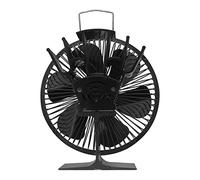 Ventola efficiente a 6 pale per stufa a legna a pellet Distribuzione del calore a 6 pale Tranquillo