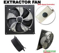 Ventola Estrattore EHAUST Commerciale Industriale Heavy Duty In Metallo 20''