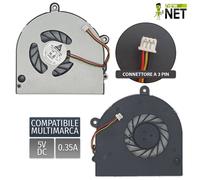 Ventola Fan compatibile con Acer DC2800091S0 G75R05MS1AD-52T131 3500 RPM