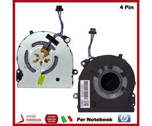 Ventola Fan CPU HP 15-CS3600NZ 8KN61EA#UUZ 15-CS3615ND 8BQ87EA#ABH 15-CS3617ND