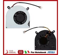 Ventola Fan CPU MSI MSI MS-AA78 AE201-060AU Pro 22ET MS-AC17 Wind Top AE2051
