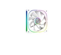 Ventola for chassis ad alte prestazioni ARGB 14 V2 da 140 mm, cuscinetto idraulico da 600-1600 giri/min, ventola Halo 5V-3PIN ARGB/4PIN PWM 9(White Reverse)