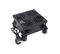 Ventola for router 5V 80mm 92mm 120mm 140mm TV Box Manica a sfera Dispositivo di raffreddamento Rete protettiva Ventola di raffreddamento da tavolo(With Speed Contoller,9225 Hydraulic)