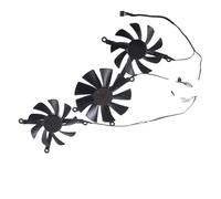 Ventola for scheda grafica CF9015H12S CF1015H12S DC12V, compatibile con XFX, compatibile con Radeon, RX 5700 XT THICC III Ultra RX57XT8TBD8(Middle fan)