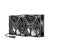 Ventola for server da 80 mm DC 12V 220V Btc Mining Machine Chassis Workstation Cabinet Radiatore 8025 Dual Ball PC Computer Case Fan