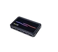 Ventola Gelid Solutions Amber 8 Pro e controller ARGB - 8 connettori PWM e 10 connettori ARGB