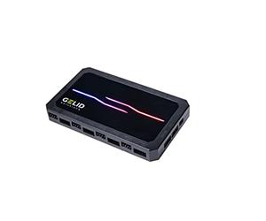 Ventola Gelid Solutions Amber 8 Pro e controller ARGB - 8 connettori PWM e 10 connettori ARGB