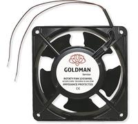 Ventola GOLDMAN SERVICE assiale metallo silenziosa 120x120mm