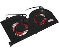 Ventola GPU per Notebook per MSI GS63 GS63VR GS73 GS73VR BS5005HS-U2F1 BS5005HS-U2L1 MS-16K2 MS-17B1 a 4 Fili