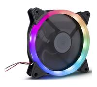 Ventola Inter-Tech Argus RS-051 RGB 120x120x25 Nero