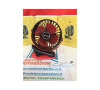 Ventola mini di raffreddamento portatile da 360 gradi, 4000mAh, da tavolo con ri [EEK: A]