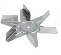 Ventola Motore Forno Ventilato Universale In Alluminio. 6 Pale, Ø150mm. Altezza: 20mm.