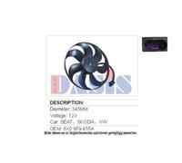 Ventola Motore per VW Golf IV 1J1 Polo 6N2 1J5 Audi A3 8L1 Tt 8N3 8N9