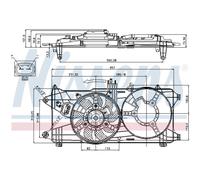 NISSENS Ventola radiatore