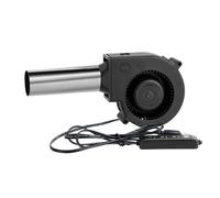 Ventola multiuso USB da 5 V per grigliare in modo efficiente, design centrifugo, con impostazioni del flusso d'aria regolabili, ventilatore a carbone multistadio