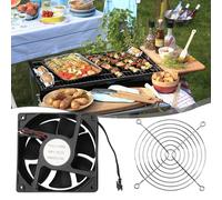 Ventola nera per Gravity Series 560/800/1050 XL griglia a carbone modello 12038#