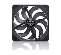 Noctua NF-A14x25 G2 PWM chromax.black, Ventola per PC Silenziosa di Qualità Premium da 140 mm, 4-Pin (Nero)