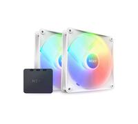 Ventola NZXT F140 RGB Core Twin Pack 140x140x26 Bianco