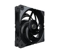Cooler Master MasterFan SF120M Ventola - Modalità Case, Radiatore e Dissipatore, Lame Collegate (62CFM/2.4mmH2O), Silenziosa e Durevole, Cuscinetti Antivibro in Gomma - 120mm, Metallo Nero Spazzolato