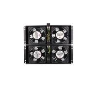 Ventola per armadio rack, cavo 2m EU Extralink EX.8673