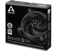 Ventola per case ARCTIC BioniX P120 GRIGIO. 67,56 CFM, 114,79 m3/h, 12 V CC, 0,45 Sone NEW