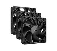 CORSAIR iCUE LINK RX120 120 mm Ventole PWM con Hub di Sistema iCUE LINK - Cuscinetto a Cupola Magnetica - Confezione Tripla - Nero