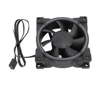 Ventola per Case da 80 Mm Ventola di Raffreddamento Efficiente e Silenziosa, PWM Ad Alte Prestazioni con Design a 7 Foglie, velocità 800-2500 Giri/min Ventola di Raffreddamento